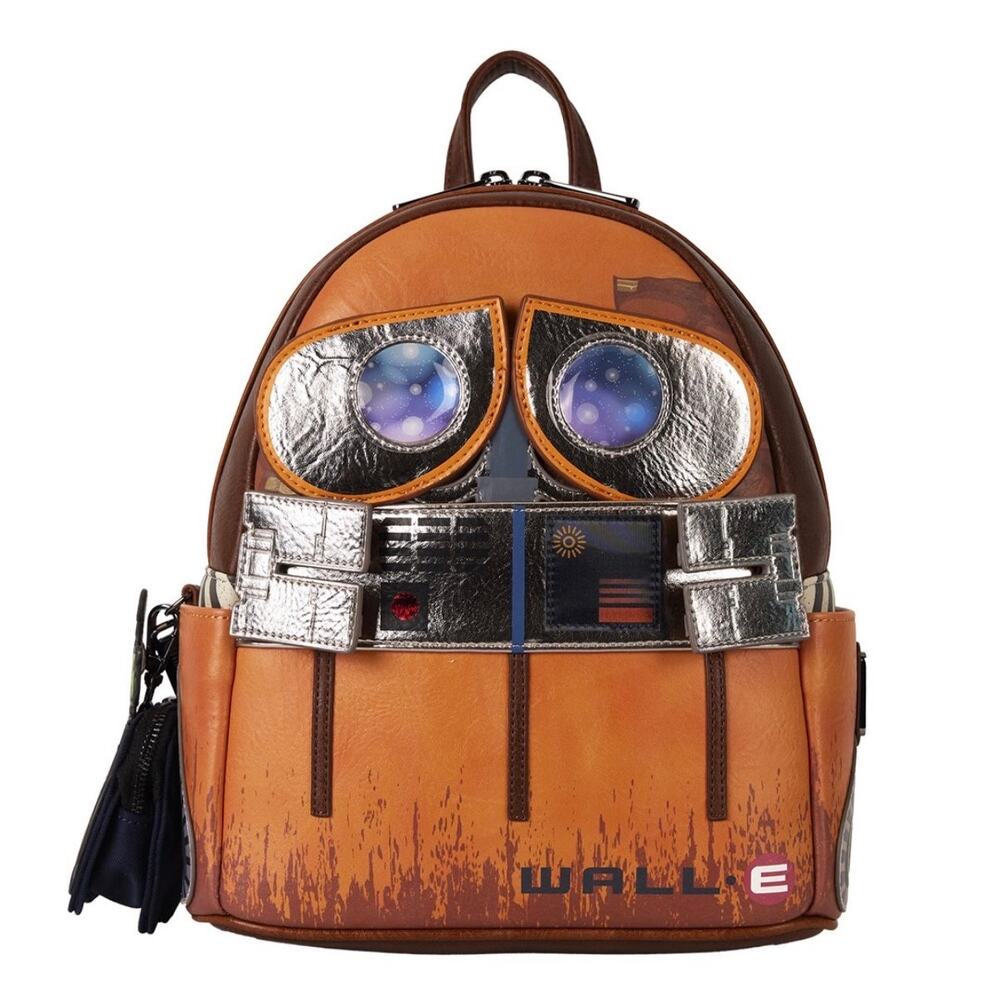 WALL-E Cosplay Lentincular Mini Backpack with Coin Bag NWT
